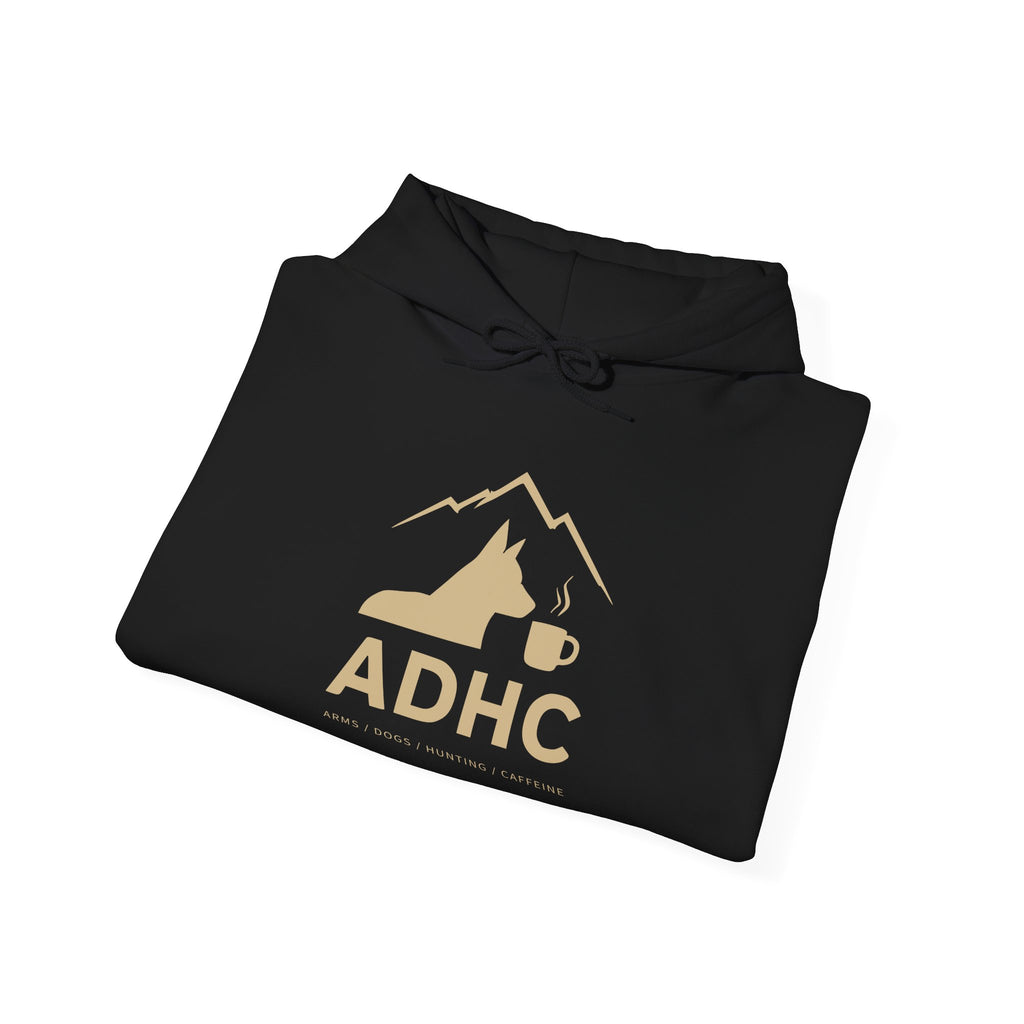 Mountain Dog Coffee ADHC hoodie | Hiking Cabin Camper Pullover